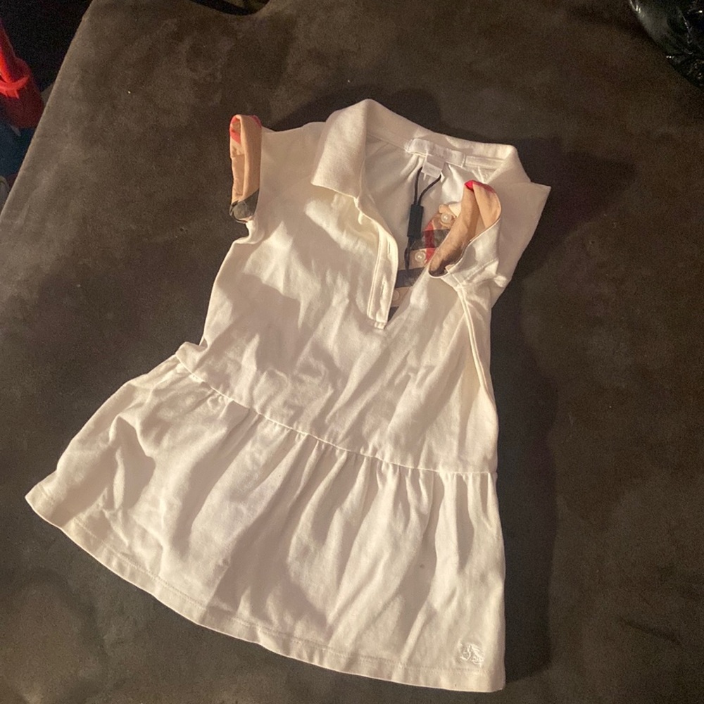 Authentic toddler Burberry dress